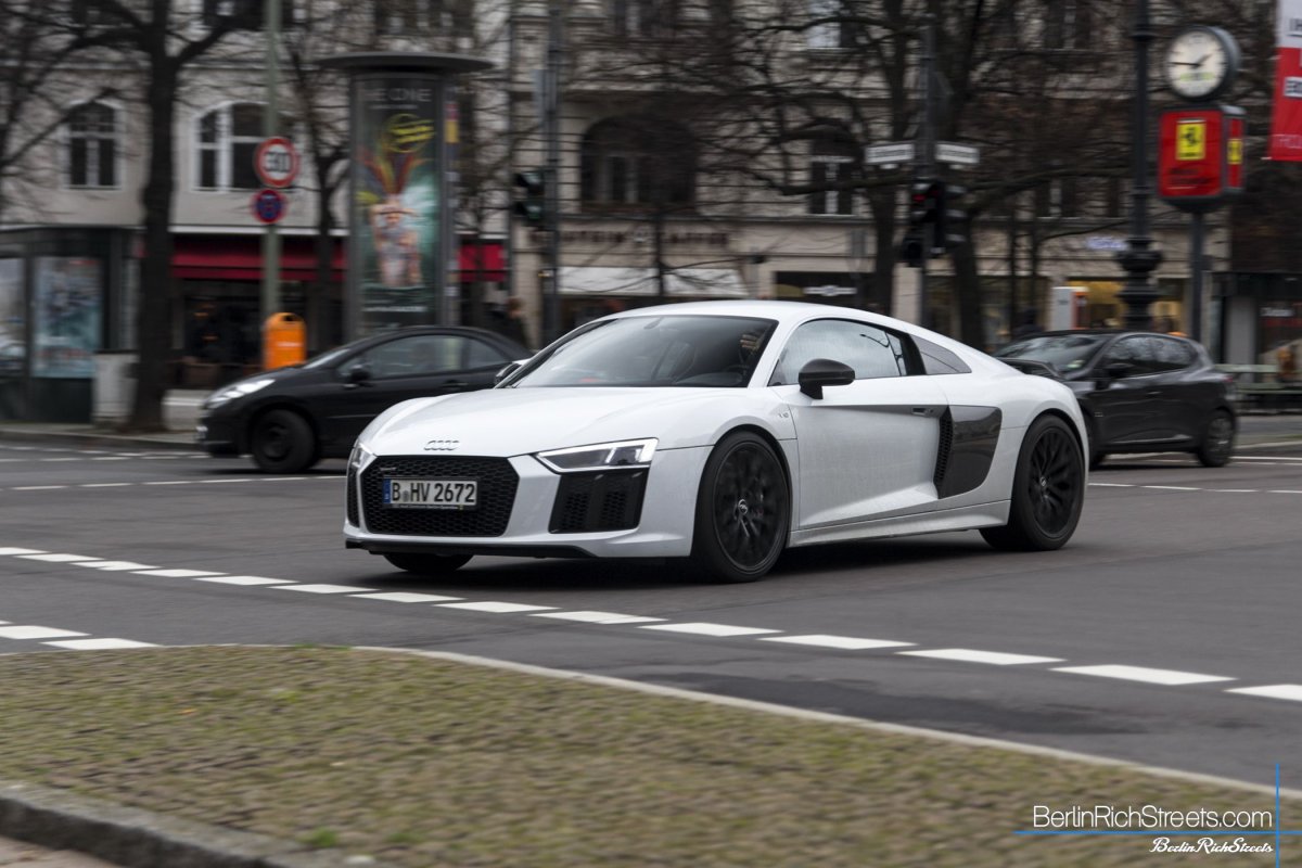 Audi R8 V10 Plus (2016) spotted in Berlin — BerlinRichStreets